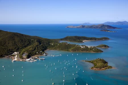 Aerial Image of SHUTE HARBOUR