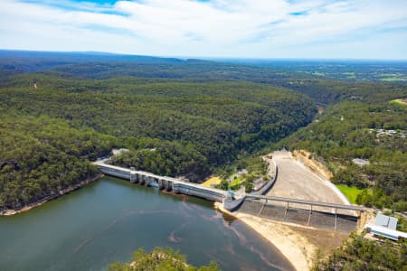 Aerial Image of WARRAGAMBA DAM AT 82% MARCH 2020