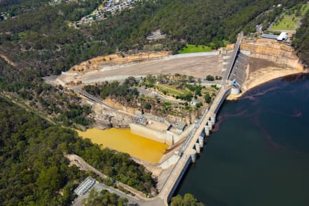 Aerial Image of WARRAGAMBA DAM AT 82% MARCH 2020