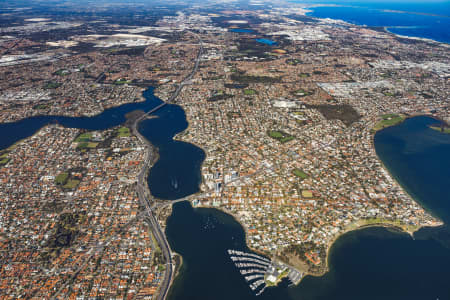 Aerial Image of CANNING BRIDGE