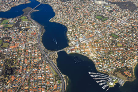 Aerial Image of CANNING BRIDGE