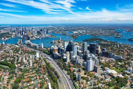 Aerial Image of NORTH SYDNEY CBD