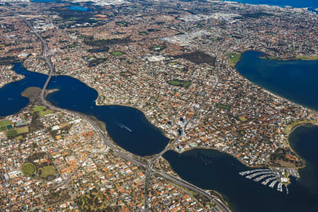 Aerial Image of CANNING BRIDGE