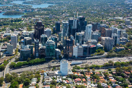 Aerial Image of NORTH SYDNEY CBD