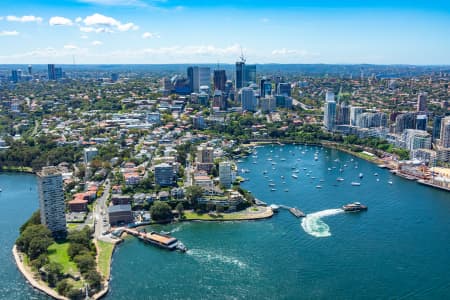 Aerial Image of MCMAHONS POINT