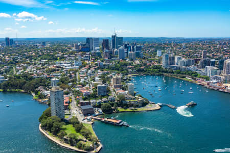 Aerial Image of MCMAHONS POINT