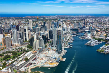 Aerial Image of CROWN CASINO DEVELOPMENT, BARANGAROO