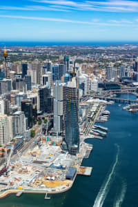 Aerial Image of CROWN CASINO DEVELOPMENT, BARANGAROO