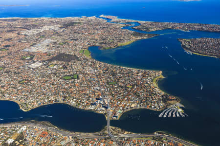 Aerial Image of CANNING BRIDGE