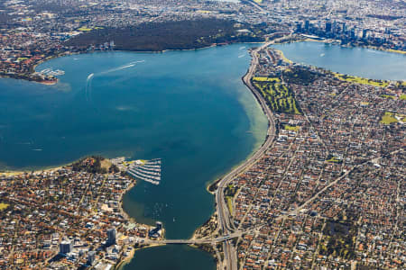 Aerial Image of CANNING BRIDGE