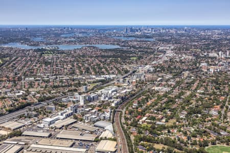 Aerial Image of HOMEBUSH