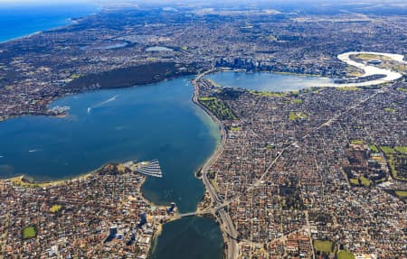 Aerial Image of CANNING BRIDGE