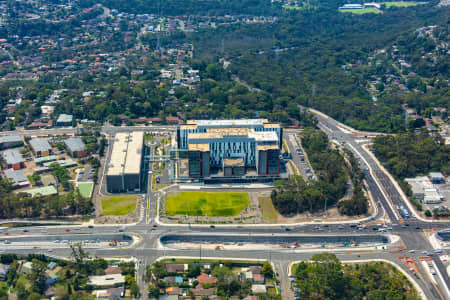 Aerial Image of NORTHERN BEACHES HOSPITAL FRENCHS FOREST