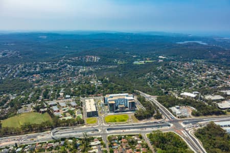 Aerial Image of NORTHERN BEACHES HOSPITAL FRENCHS FOREST