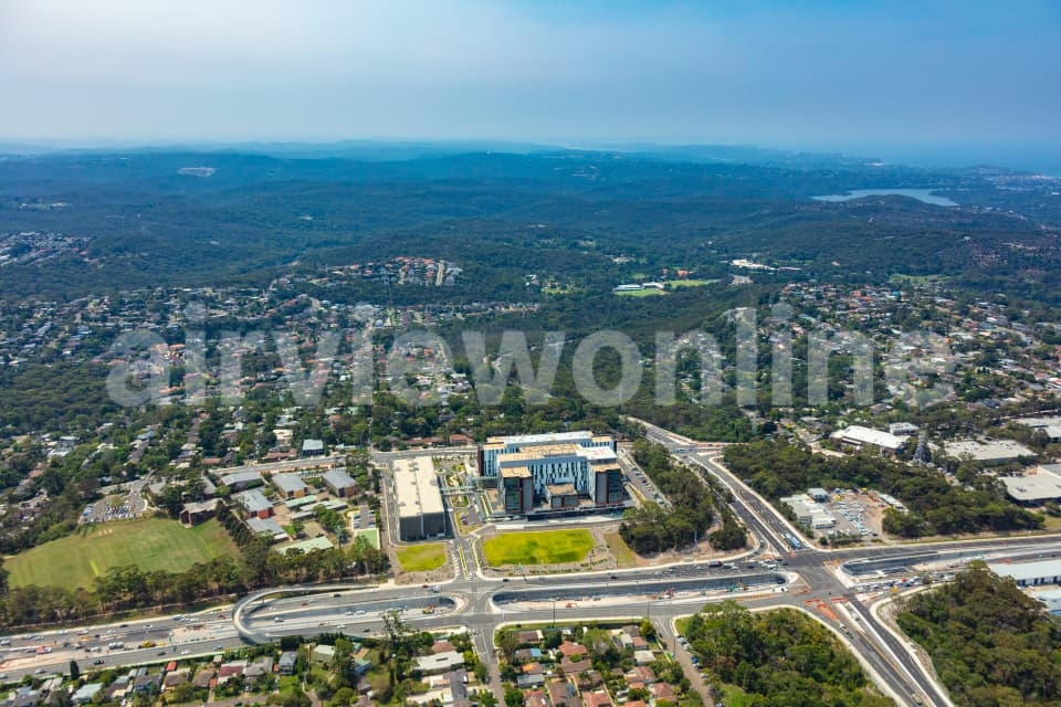 Aerial Image of Northern Beaches Hospital Frenchs Forest