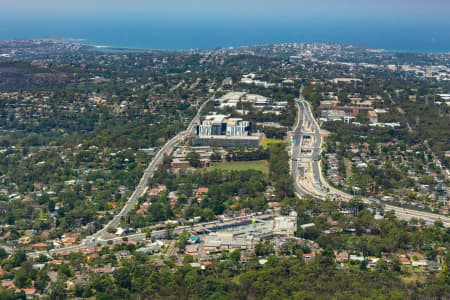 Aerial Image of NORTHERN BEACHES HOSPITAL FRENCHS FOREST