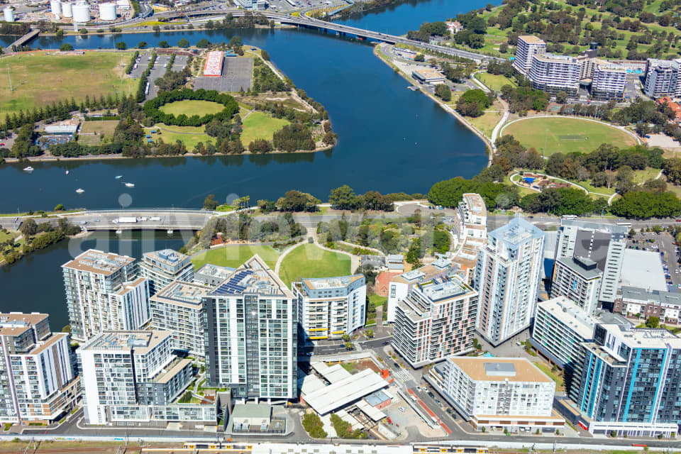 Aerial Image of Wolli Creek Station