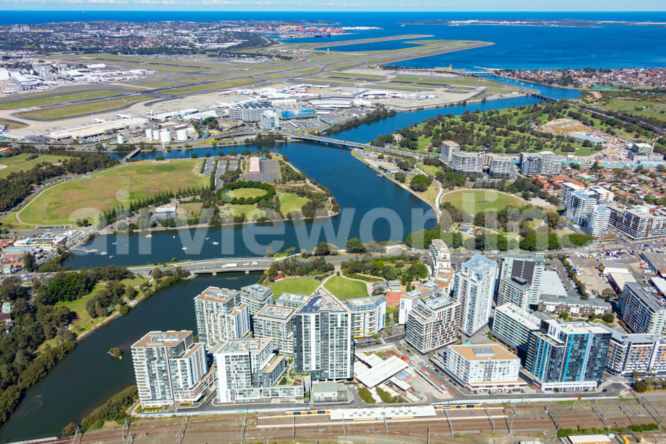 Aerial Image of Wolli Creek Station