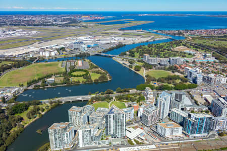 Aerial Image of WOLLI CREEK STATION