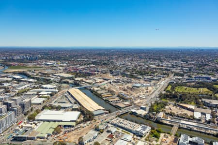 Aerial Image of WEST CONNEX DEVELOPMENT ST PETERS