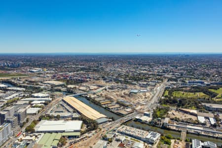 Aerial Image of WEST CONNEX DEVELOPMENT ST PETERS