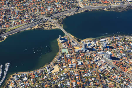 Aerial Image of CANNING BRIDGE
