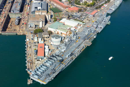 Aerial Image of GARDEN ISLAND ROYAL AUSTRALIAN NAVY BASE