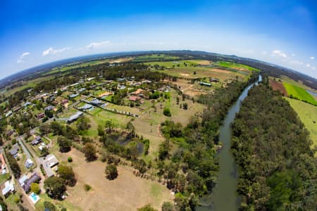 Aerial Image of NEPEAN RIVER HOMES FISHEYE