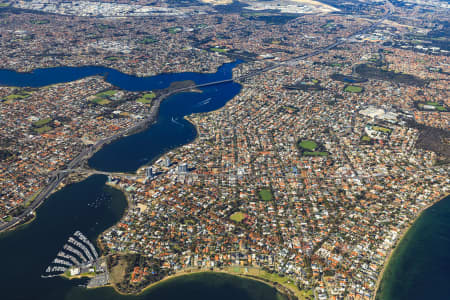 Aerial Image of CANNING BRIDGE