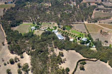 Aerial Image of PEPPER TREE WINES POKOLBIN HUNTER VALLEY