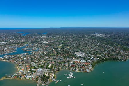 Aerial Image of SYLVANIA AND SOUTHGATE SHOPPING CENTRE