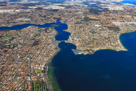 Aerial Image of CANNING BRIDGE