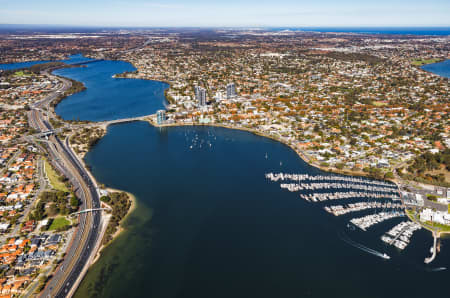 Aerial Image of CANNING BRIDGE