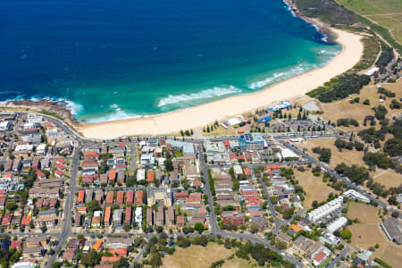 Aerial Image of MAROUBRA BEACH AND HOMES