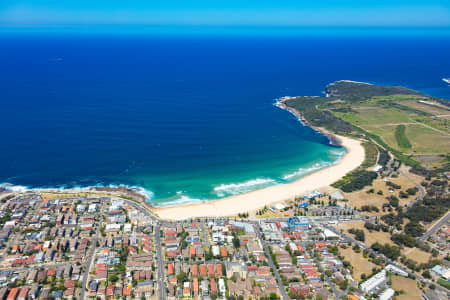 Aerial Image of MAROUBRA BEACH AND HOMES