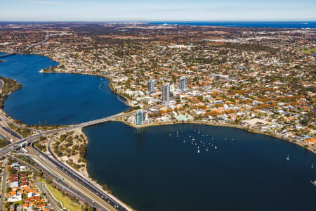 Aerial Image of CANNING BRIDGE