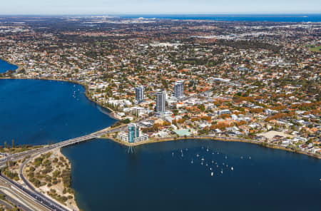 Aerial Image of CANNING BRIDGE