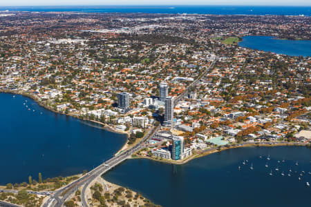Aerial Image of CANNING BRIDGE