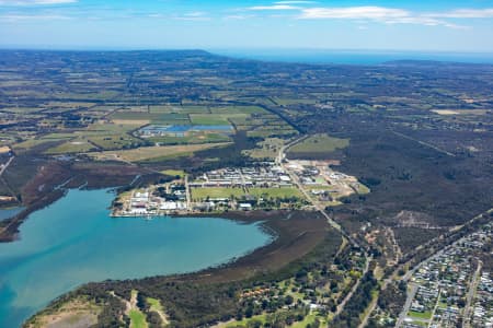 Aerial Image of HMAS CEREBUS