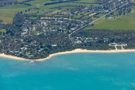 Aerial Image of BALNARRING BEACH VICTORIA