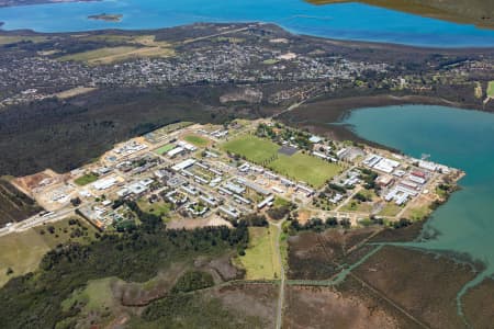 Aerial Image of HMAS CEREBUS