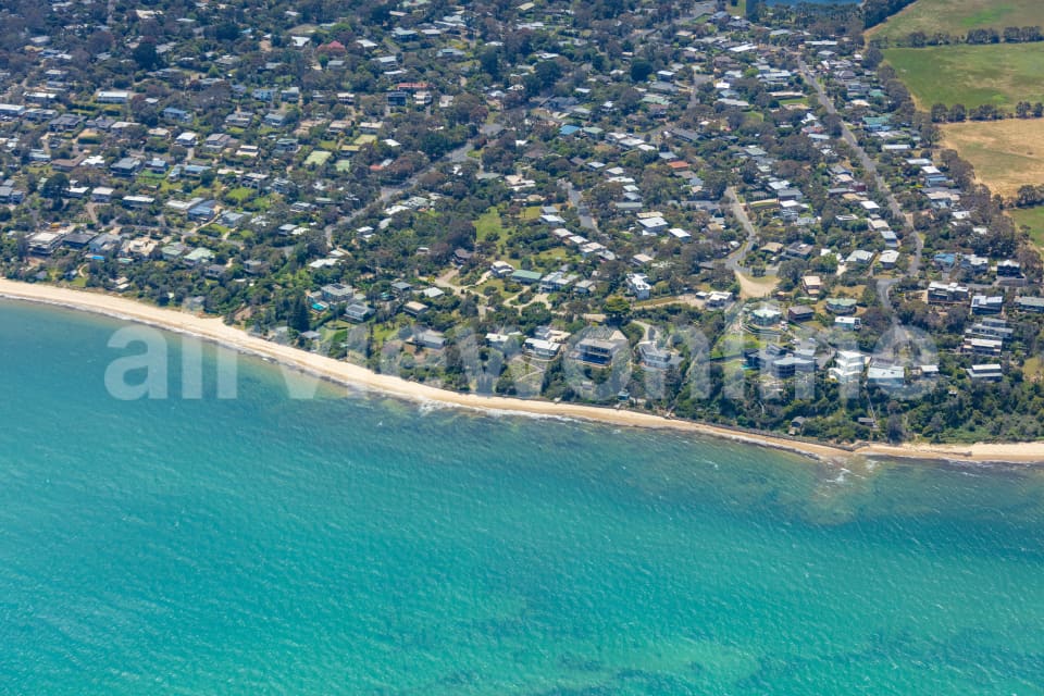Aerial Image of Somers Beach Victoria