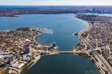 Aerial Image of CANNING BRIDGE