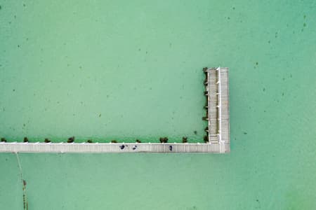 Aerial Image of FISHING JETTY, SORRENTO