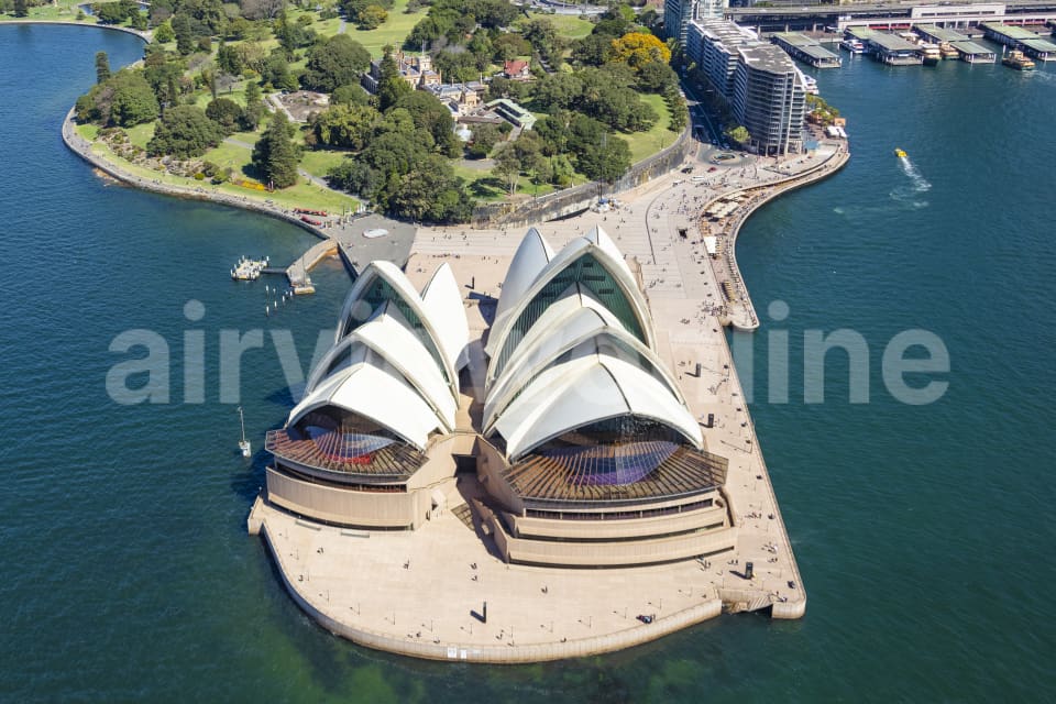 Aerial Image of Opera House Sydney