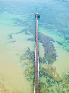 Aerial Image of POINT LONSDALE JETTY