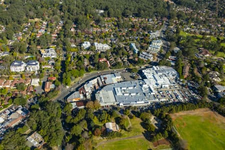 Aerial Image of ST IVES SHOPPING VILLAGE