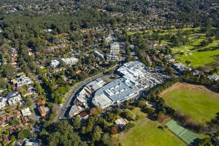 Aerial Image of ST IVES SHOPPING VILLAGE