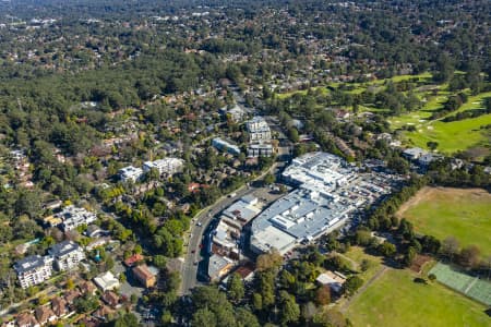 Aerial Image of ST IVES SHOPPING VILLAGE