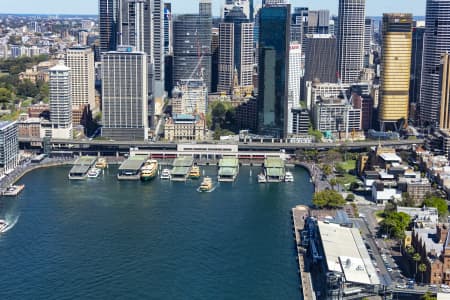 Aerial Image of CIRCULAR QUAY 2019